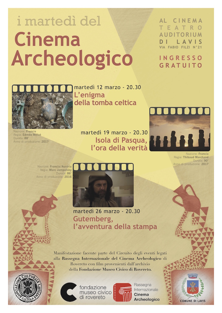 I martedì del cinema archeologico